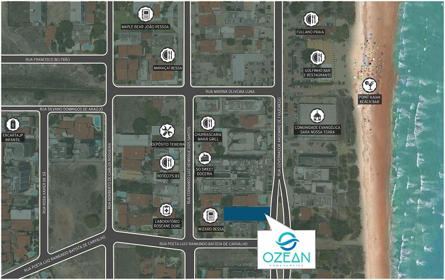 Studio à venda com 1 quarto, 29,69m² - Jardim Oceania,João Pessoa
