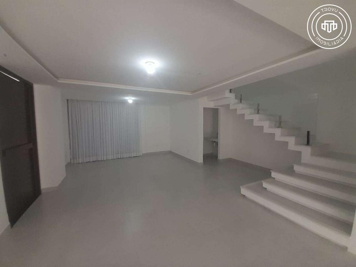 Sala de estar - Casa de condomínio à venda, no Alliance House em Cabedelo, Cabedelo, com 3 quartos, 177m²