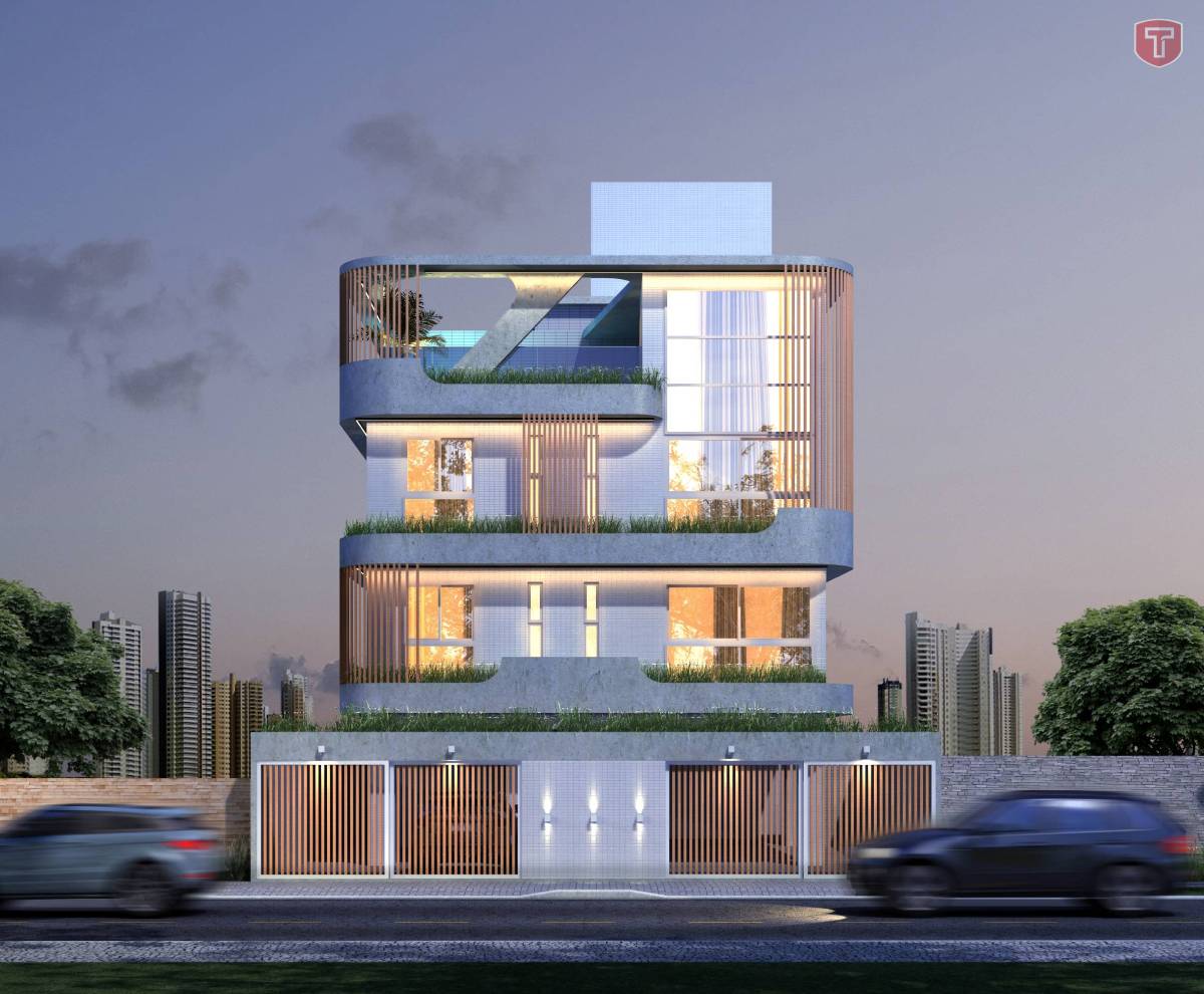 Apartamento à venda com 1 quarto, 36m² - Bancários,João Pessoa