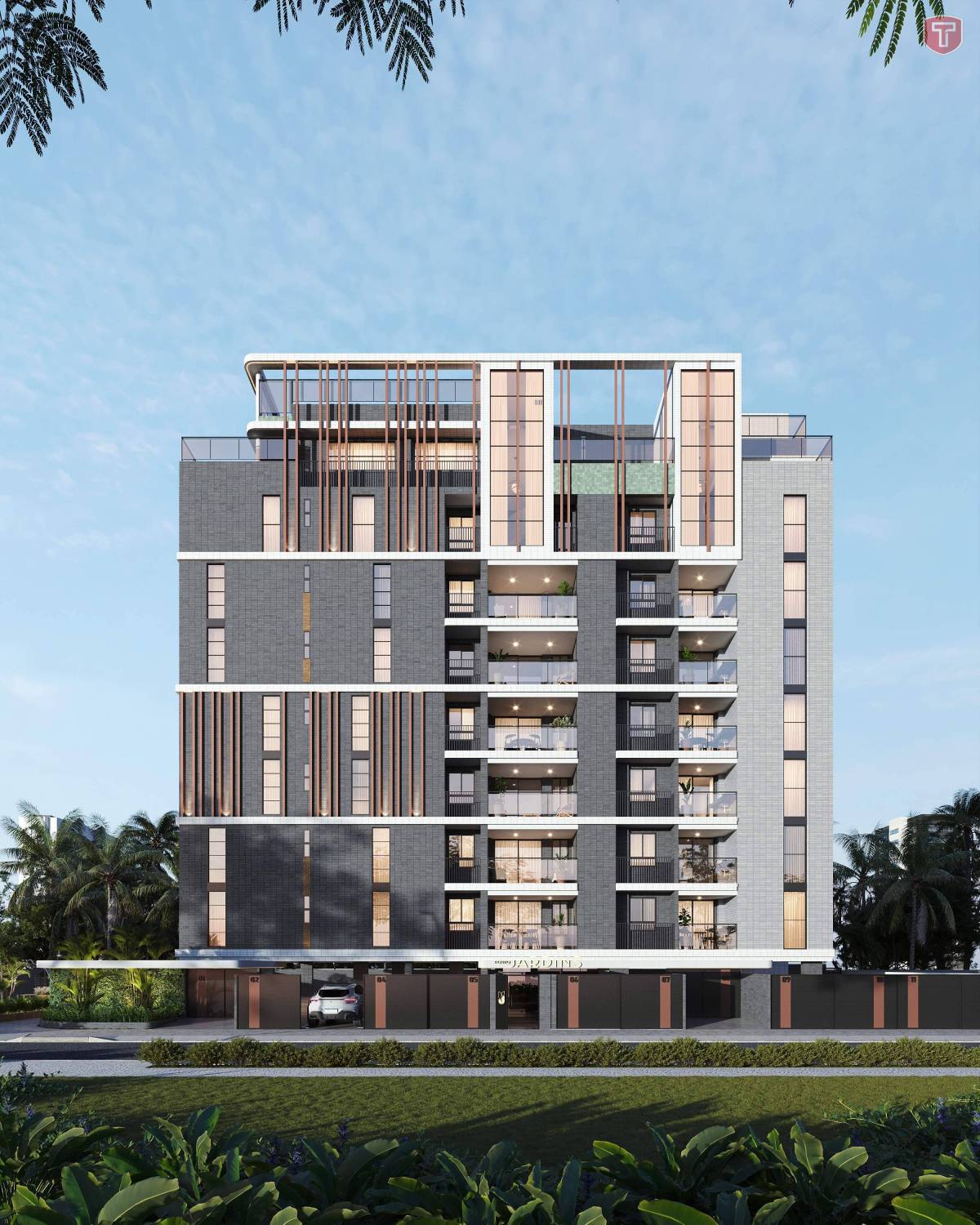 Apartamento à venda com 4 quartos, 225,87m² - Intermares,