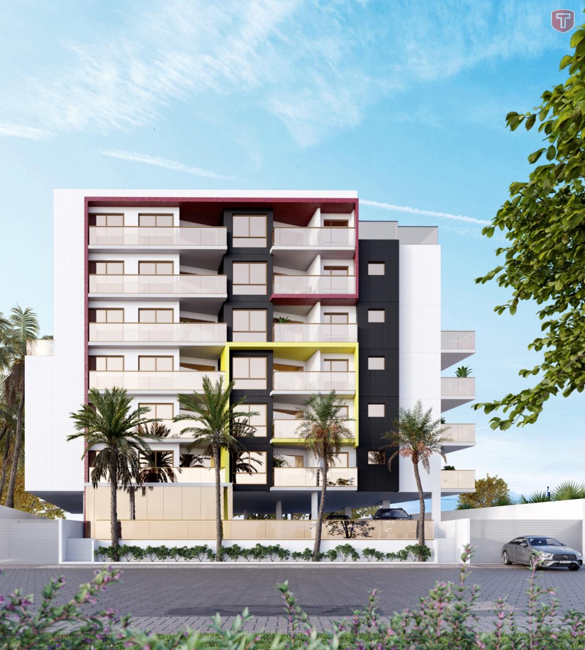 Apartamento à venda com 1 quarto - Cabo Branco,