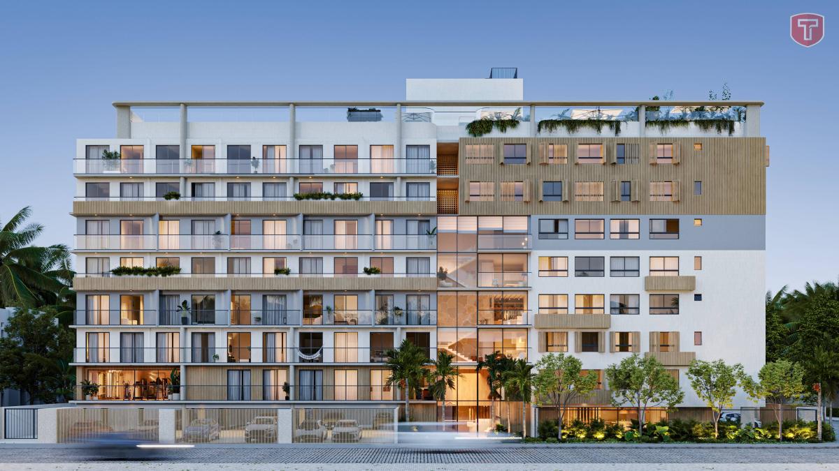 Apartamento à venda com 1 quarto - Ponta de Campina,Cabedelo