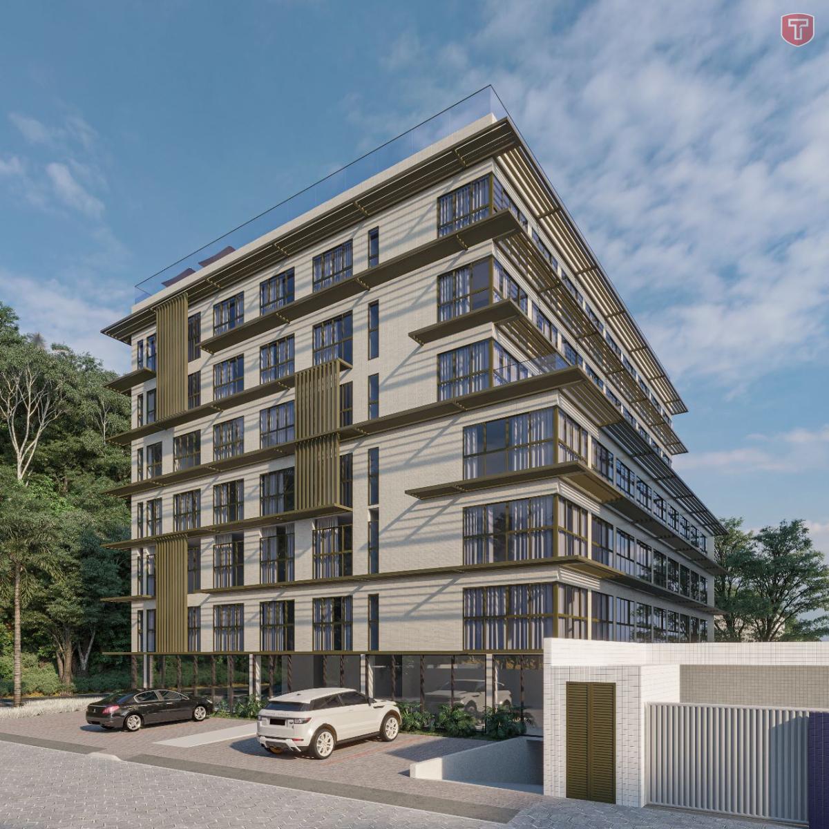 Apartamento à venda com 1 quarto - Cabo Branco,João Pessoa