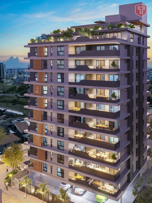 Apartamento com 2 dormitórios à venda, 63 m² por R$ 579.968 - Jardim Oceania - João Pessoa/PB