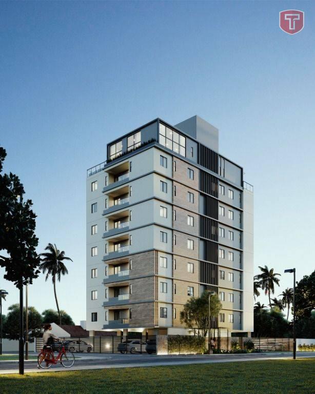 Apartamento com 3 dormitórios à venda, 68 m² por R$ 466.473 - Intermares - Cabedelo/PB