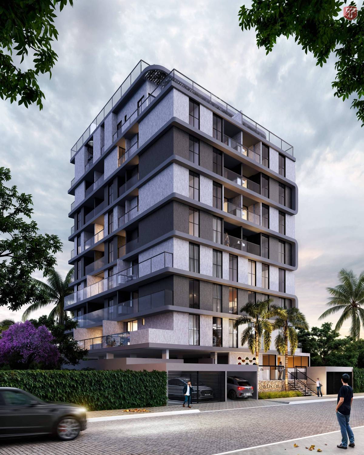 Apartamento à venda com 3 quartos - Bessa,