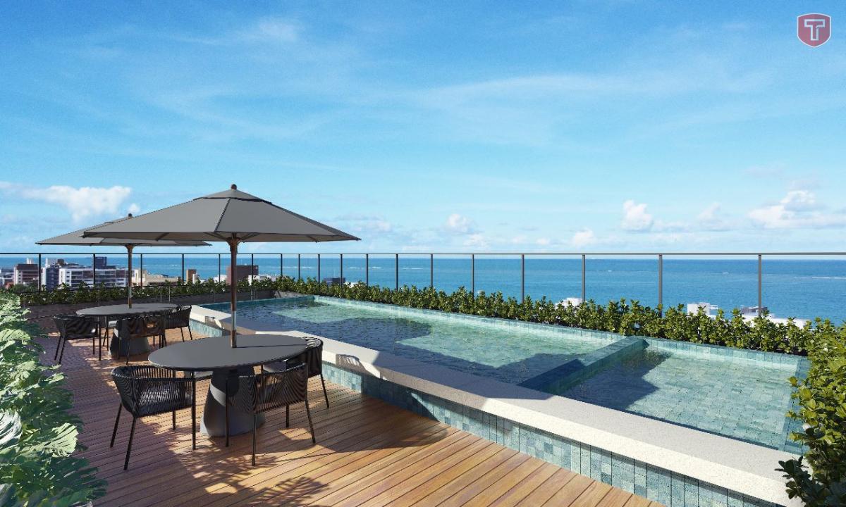 Apartamento à venda com 3 quartos, 82,13m² - Camboinha,Cabedelo