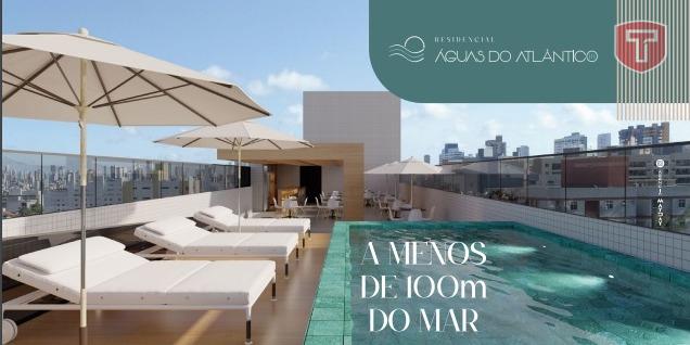 Flat à venda com 1 quarto, 21,00m² - Cabo Branco,