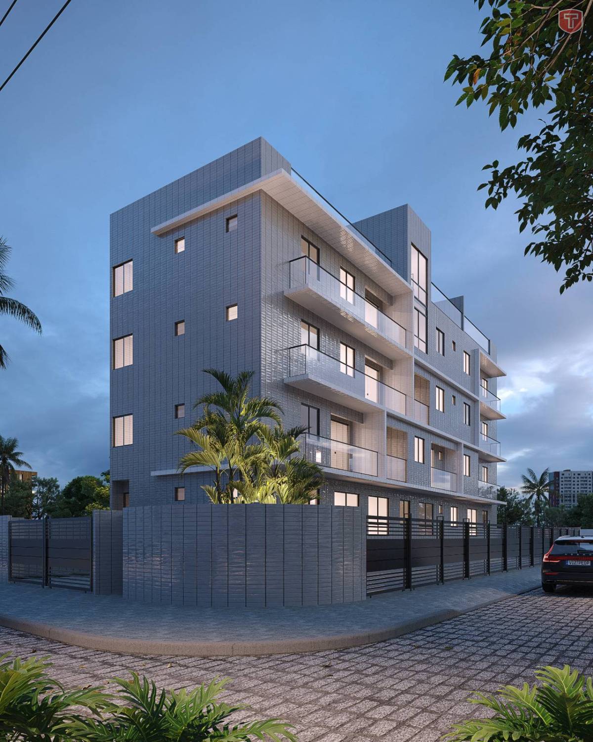 Duplex à venda com 3 quartos - Manaíra,João Pessoa