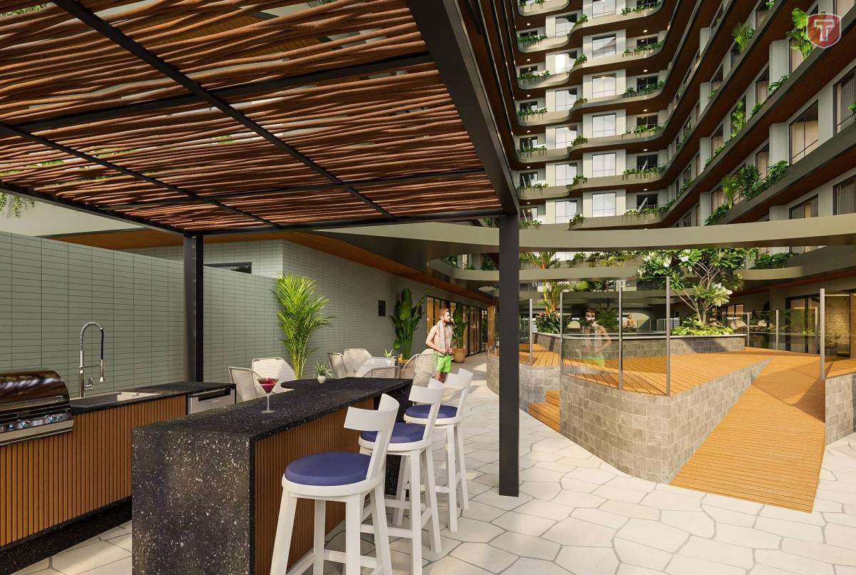 Flat à venda com 1 quarto - Poço,