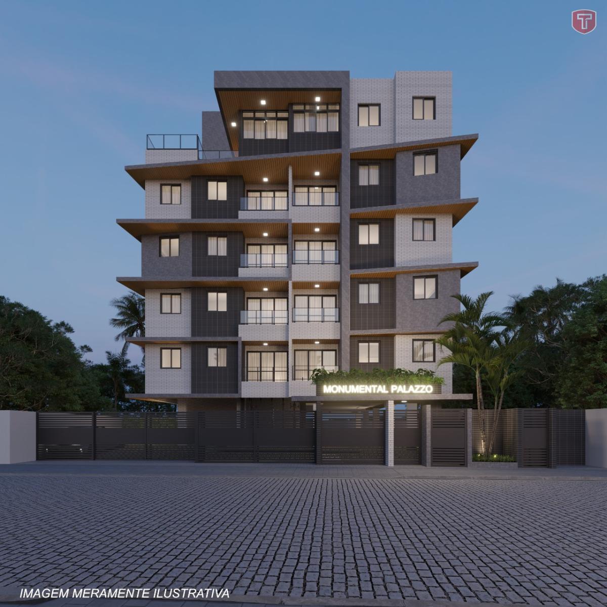 Apartamento à venda com 2 quartos, 54,00m² - Aeroclube,João Pessoa