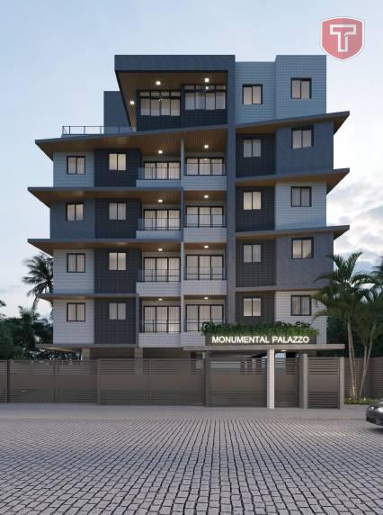 Apartamento à venda com 2 quartos, 54,00m² - Aeroclube,João Pessoa