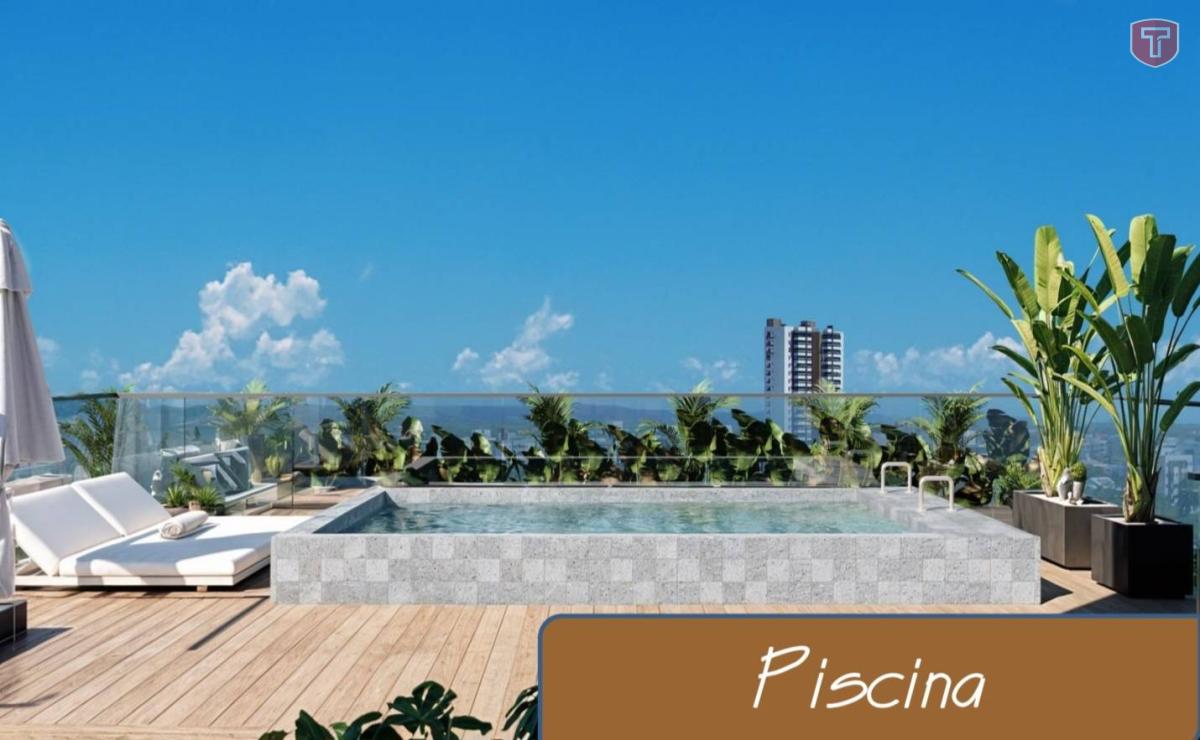 Apartamento à venda com 1 quarto, 29,26m² - Intermares,Cabedelo