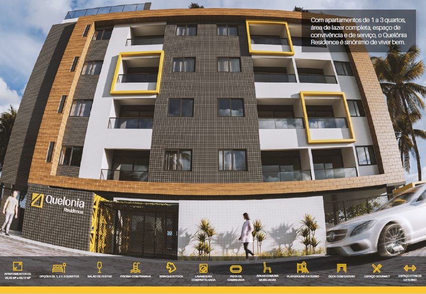 Apartamento à venda com 1 quarto, 26.05m² - Intermares,Cabedelo